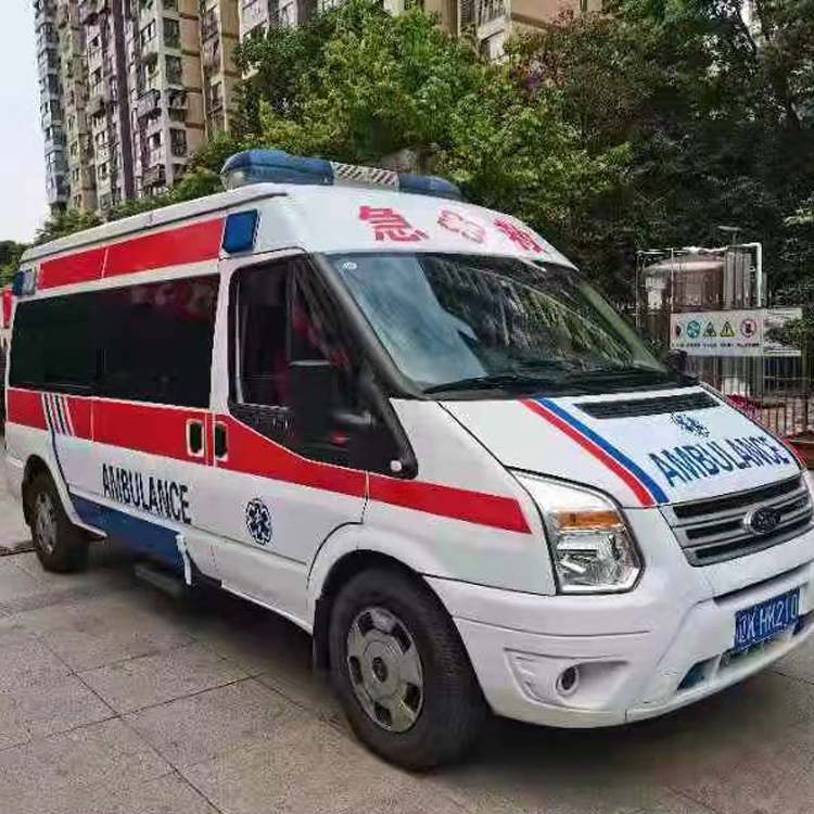 江阴长途救护车护送病人返乡